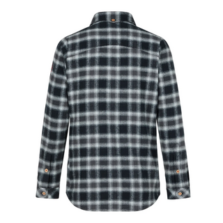 LA SPORTIVA RAMBLER FLANNEL SHIRT CAMICIA DONNA IN FLANELLA PER ARRAMPICATA E TEMPO LIBERO - COLORE: BLACK/CHERRY TOMATO