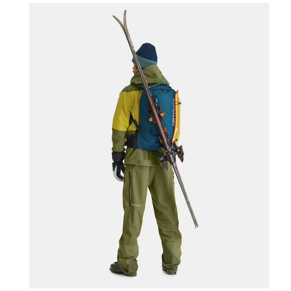 ORTOVOX FREE RIDER 22 ZAINO LEGGERO E VERSATILE DA FREERIDE E SCIALPINISMO - COLORE: PETROL BLUE