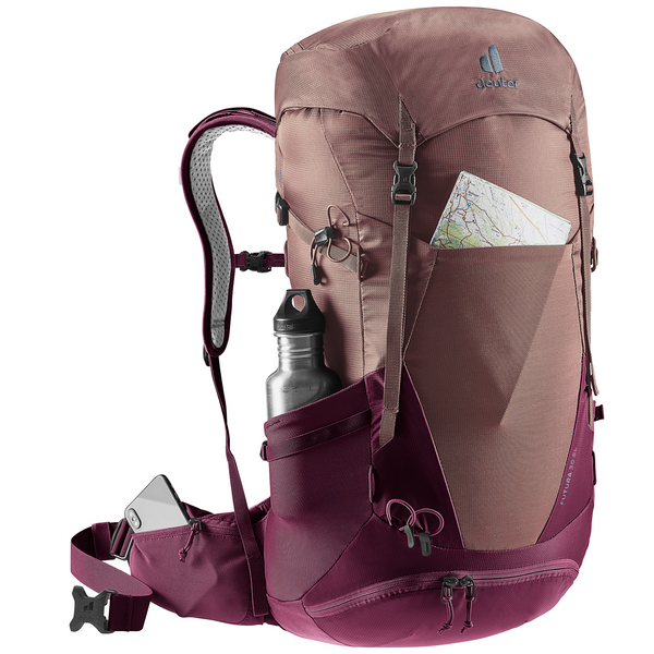 DEUTER FUTURA PRO 30 SL ZAINO 30 LITRI DA TREKKING CON SCHIENALE CORTO STACCATO - DISPONIBILE IN 2 COLORI