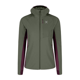 Compra verde-salvia-vinaccia MONTURA PEAK JACKET WOMAN GIACCA SOFTSHELL - DISPONIBILE IN 3 COLORI