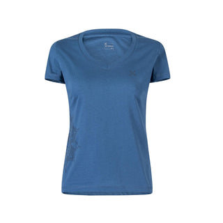 MONTURA TALI T-SHIRT DONNA IN MORBIDO COTONE Colore Deep Blue Delavè