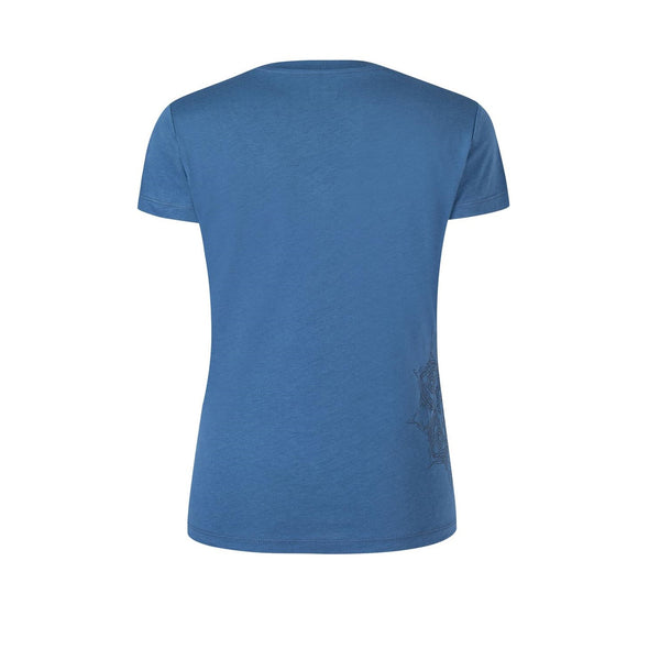 MONTURA TALI T-SHIRT DONNA IN MORBIDO COTONE Colore Deep Blue Delavè