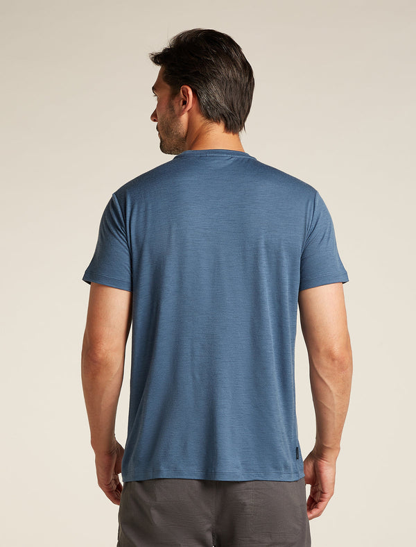 ICEBREAKER 150 TECH LITE SS UOMO T-SHIRT LEGGERA 100% LANA MERINO - DISPONIBILE IN 2 COLORI