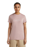 ICEBREAKER 150 TECH LITE SUNRISE SUMMIT DONNA T-SHIRT TECNICA 100% LANA MERINO
