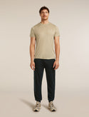 ICEBREAKER 150 TECH LITE PEACEFUL PASS UOMO T-SHIRT LEGGERA 100% LANA MERINO