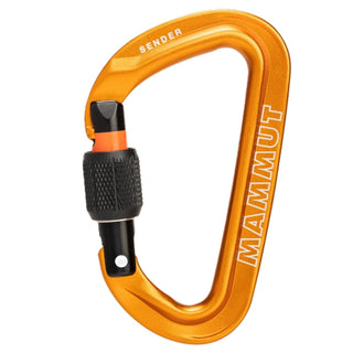 MAMMUT SENDER SCREWGATE CARABINER MOSCHETTONE A GHIERA FORMA "D"