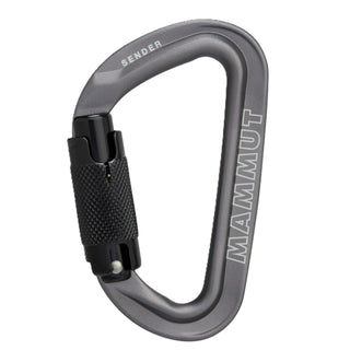MAMMUT SENDER TWISTLOCK CARABINER MOSCHETTONE CON CHIUSURA A VITE FORMA "D"