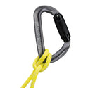 MAMMUT SENDER TWISTLOCK CARABINER MOSCHETTONE CON CHIUSURA A VITE FORMA "D"