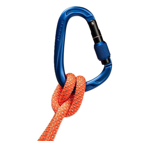 MAMMUT CRAG HMS SCREWGATE CARABINER MOSCHETTONE CON CHIUSURA KEY LOCK