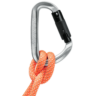 MAMMUT CLASSIC HMS TWIST-LOCK PLUS CARABINER MOSCHETTONE ROBUSTO CON CHIUSURA A VITE