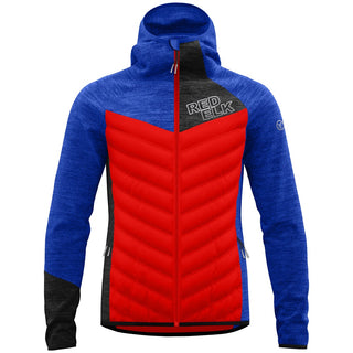Compra rosso-blu REDELK JOSEF SECONDO STRATO ANTIVENTO IN PILE TECNICO E TRASPIRANTE UOMO CON CAPPUCCIO DISPONIBILE IN DUE COLORAZIONI  - STAGIONE 23/24