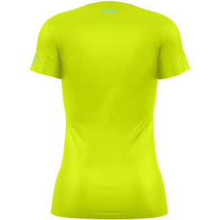 REDELK JUTTA SPIRIT T-SHIRT DONNA TRASPIRANTE MANICHE CORTE Colore Lime