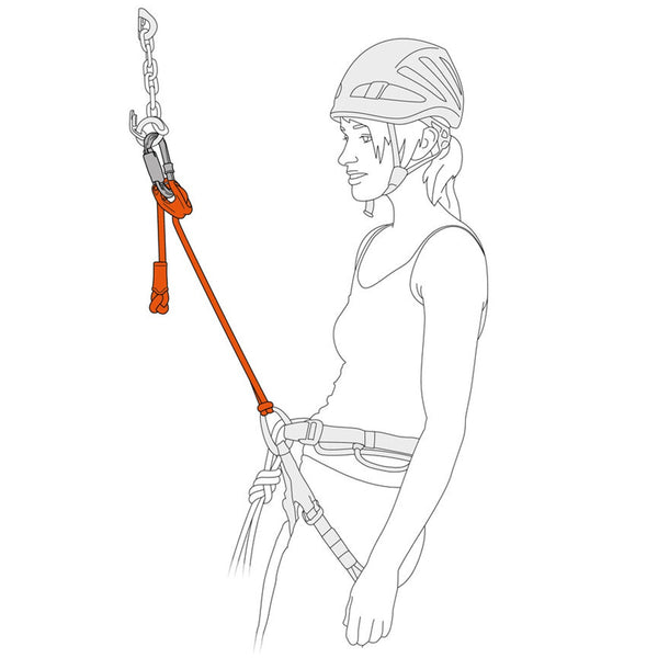 PETZL CONNECT ADJUST NUOVO MODELLO - Cordino singolo regolabile per l’arrampicata e l’alpinismo