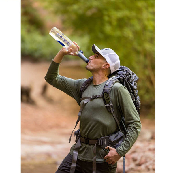 LIFESTRAW SOLO WATER FILTER DISPOSITIVO DI FILTRAGGIO DELL'ACQUA PER BOTTIGLIE