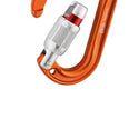 PETZL ROCHA Moschettone con ghiera a vite, ultracompatto e ultraleggero con forma a pera - Disponibile in 2 colori