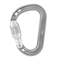 PETZL ROCHA Moschettone con ghiera a vite, ultracompatto e ultraleggero con forma a pera - Disponibile in 2 colori