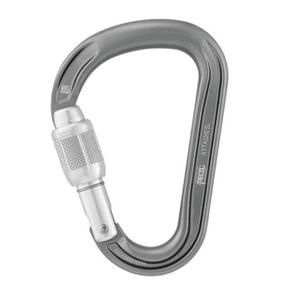 PETZL ATTACHE MOSCHETTONE CON GHIERA A VITE SCREW-LOCK - DISPONIBILE IN 2 COLORI