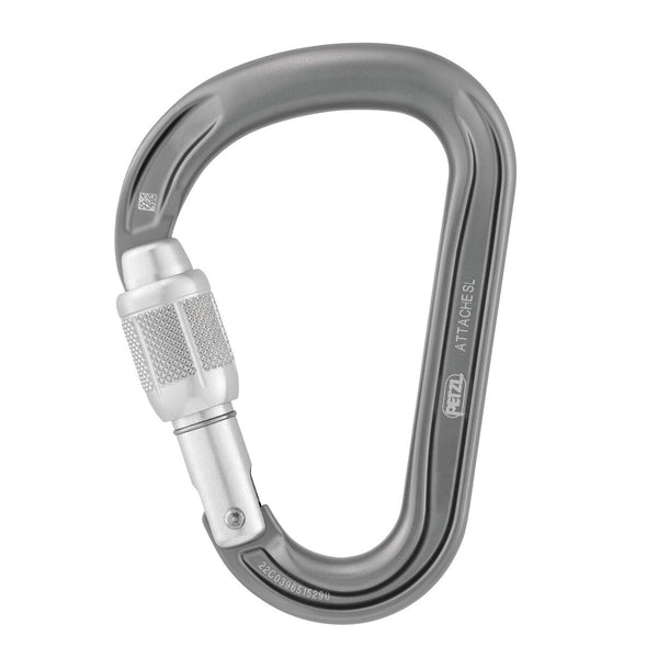PETZL ATTACHE MOSCHETTONE CON GHIERA A VITE SCREW-LOCK - DISPONIBILE IN 2 COLORI