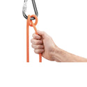 PETZL ATTACHE BAR Moschettone unidirezionale con ghiera a vite e forma a pera
