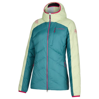 Titan Down Jkt WOMAN LA SPORTIVA Piumino leggero colore: Alpine/Celadon
