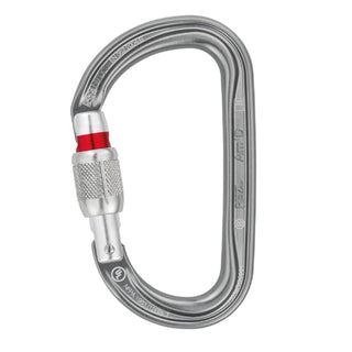 PETZL AM'D TWIST LOCK MOSCHETTONE CON GHIERA FORMA A D
