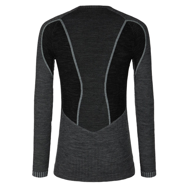LA SPORTIVA WOOL70 TECH LONGSLEEVE W MAGLIA INTIMA DONNA 1° STRATO IN LANA MERINO CALDA E TRASPIRANTE PER ATTIVITA' INVERNALI
