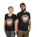 REIMO T-SHIRT UNISEX REALIZZATA IN COTONE BIOLOGICO E POLIESTERE - FANTASIA: LIFE IS A JOURNEY