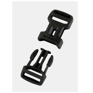 MAMMUT DUAL ADJUST FIBBIA DI RICAMBIO A COMPRESSIONE LATERALE DISPONIBILE IN DUE MISURE 15MM e 25MM