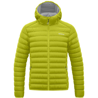 Compra grenoble-green REDELK MIR GIACCA UOMO IN PIUMA LEGGERA CON CAPPUCCIO E COMPRIMIBILE - DISPONIBILE IN VARI COLORI