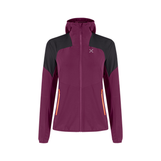 Compra vinaccia-melon MONTURA RISE HOODED JACKET WOMAN - DISPONIBILE IN 3 COLORI