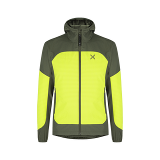 Compra verde-salvia-sunny-lime MONTURA SEED HOODED JACKET UOMO SOFTSHELL - DISPONIBILE IN VARI COLORI