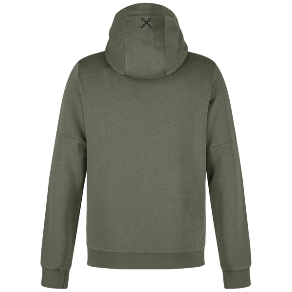 MONTURA LOGO COTTON HOODED FELPA UOMO CASUAL IN CALDO COTONE DISPONIBILE IN DUE COLORAZIONI