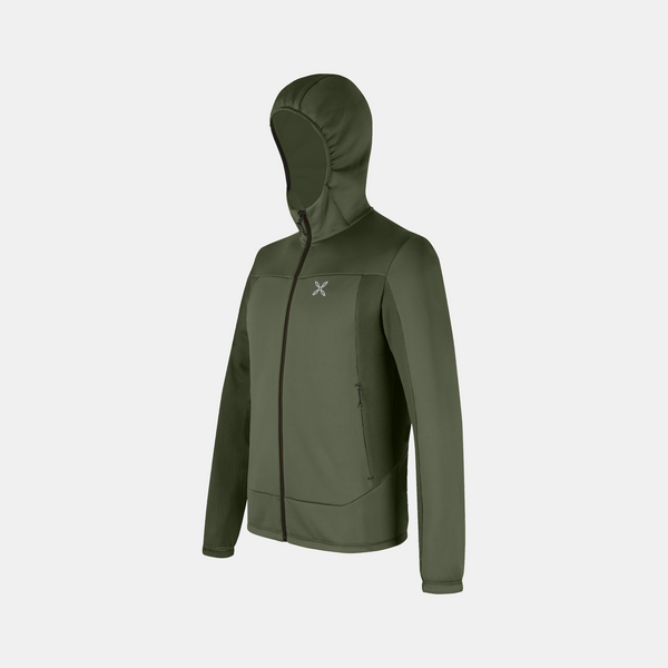 MONTURA PULSE HOODED MAGLIA UOMO PILE IMBOTTITO CON CAPPUCCIO - DISPONIBILE IN 2 COLORI