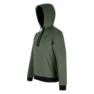Compra verde-salvia-delave MONTURA LOGO COTTON HOODED SWEATER FELPA UOMO CASUAL IN CALDO COTONE DISPONIBILE IN DUE COLORAZIONI