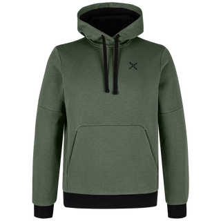 MONTURA LOGO COTTON HOODED SWEATER FELPA UOMO CASUAL IN CALDO COTONE DISPONIBILE IN DUE COLORAZIONI