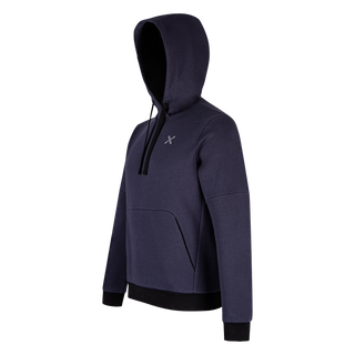Compra graphite-blue MONTURA LOGO COTTON HOODED SWEATER FELPA UOMO CASUAL IN CALDO COTONE DISPONIBILE IN DUE COLORAZIONI