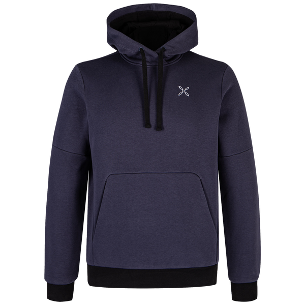 MONTURA LOGO COTTON HOODED SWEATER FELPA UOMO CASUAL IN CALDO COTONE DISPONIBILE IN DUE COLORAZIONI