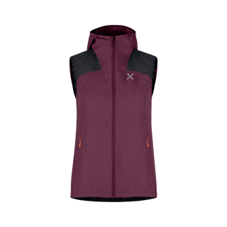 Compra vinaccia-melon MONTURA RISE HOODED VEST WOMAN DISPONIBILE IN VARI COLORI