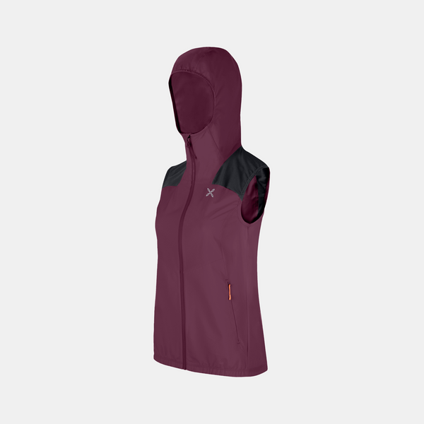 MONTURA RISE HOODED VEST WOMAN DISPONIBILE IN VARI COLORI