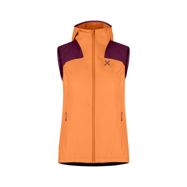 MONTURA RISE HOODED VEST WOMAN DISPONIBILE IN VARI COLORI