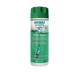 NIKWAX TECH WASH 300ml DETERGENTE TECNICO PER ABBIGLIAMENTO TECNICO /SINTETICO