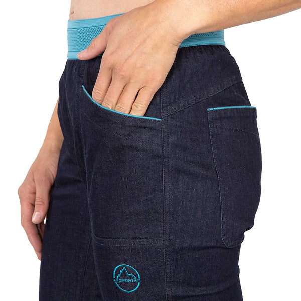LA SPORTIVA MIRACLE JEANS DA ARRAMPICATA E TEMPO LIBERO COMODO E LEGGERO - DISPONIBILE IN 2 COLORI