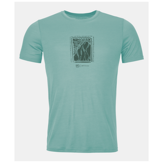 ORTOVOX 120 COOL TEC MTN CUT T-SHIRT UOMO LEGGERA IN LANA MERINO - DISPONIBILE IN 2 COLORI