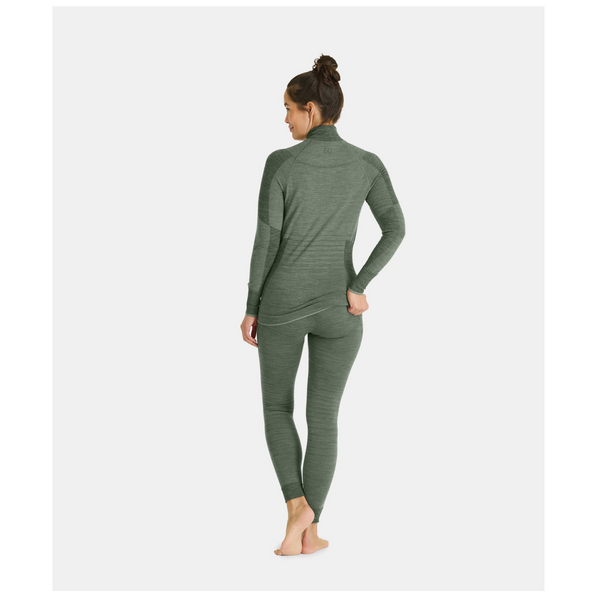 ORTOVOX 230 COMPETITION ZIP NECK MAGLIA INTIMA LANA MERINOS DONNA - DISPONIBILE IN DUE COLORI
