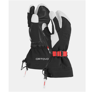 ORTOVOX MERINO FREERIDE 3 FINGER GLOVE W GUANTO ROBUSTO E IMPERMEABILE Colore Black Raven