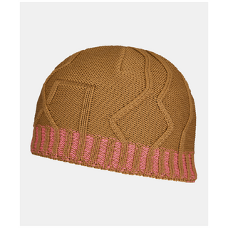 ORTOVOX TANGRAM KNIT BEANIE BERRETTO A MAGLIA IN LANA MERINO RICICLATA TAGLIA UNICA DISPONIBILE IN DUE COLORAZIONI