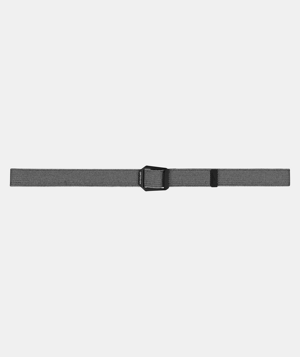 ORTOVOX LOGO KNIT BELT CINTURA IN POLIESTERE ROBUSTA A REGOLAZIONE CONTINUA CON FIBBIA PIATTA - DISPONIBILE IN 2 COLORI