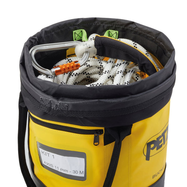 PETZL BUCKET SACCO AUTOPORTANTE PORTACORDA - DISPONIBILE IN 2 LITRAGGI E 2 COLORI!