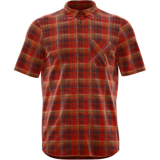 Compra sq-burned-red REDELK PICURIS CAMICIA TECNICA A MANICHE CORTE TRASPIRANTE - DISPONIBILE IN 2 COLORI - SS25