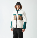 PICTURE PMBTON ZIP FLEECE FELPA SHERPA UOMO